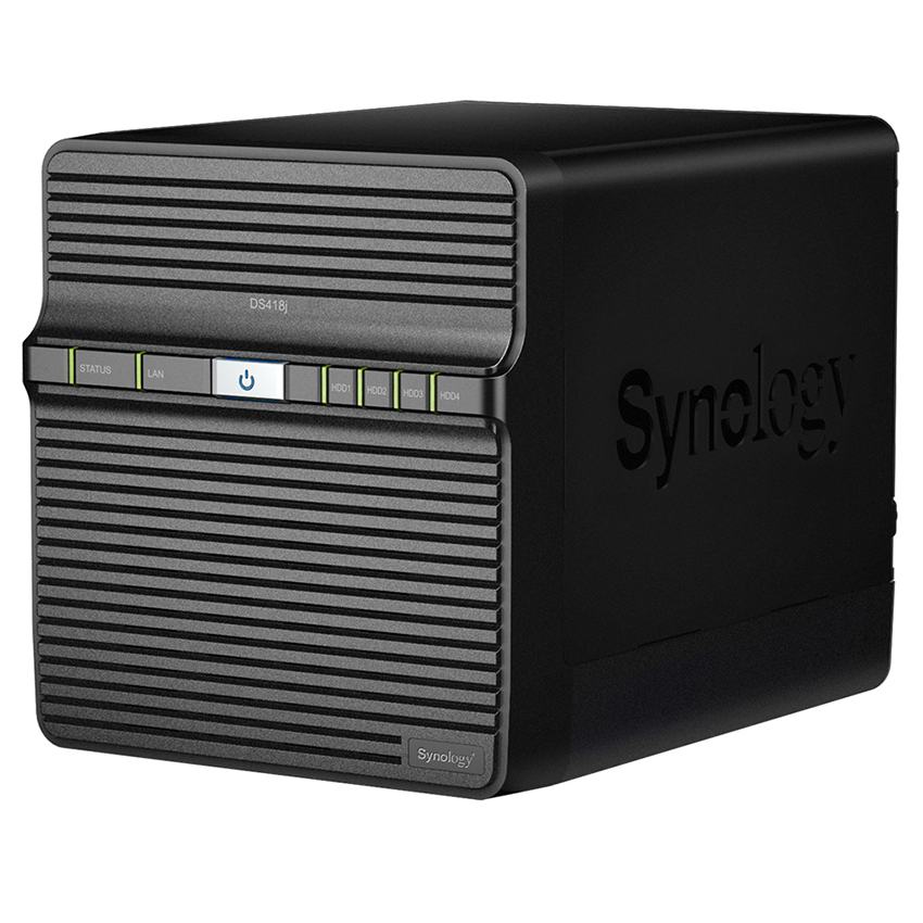 Thiết bị lưu trữ mạng Synology 4 khay DS418J